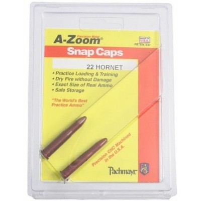 A-Zoom Snap Caps 22 HORNET (2 Pack) (AZ12236)