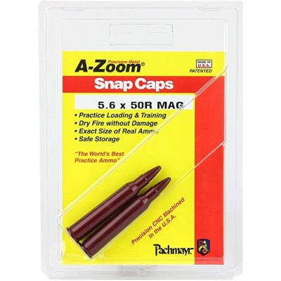 A-Zoom Snap Caps 5.6x50R MAG (2 Pack) (AZ12295)
