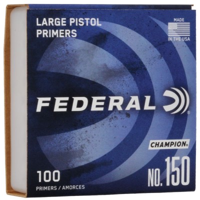 Federal Large Pistol Primers (100 Pack) (FED-150)
