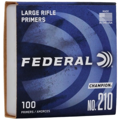 Federal Large Rifle Primers (100 Pack) (FED-210)