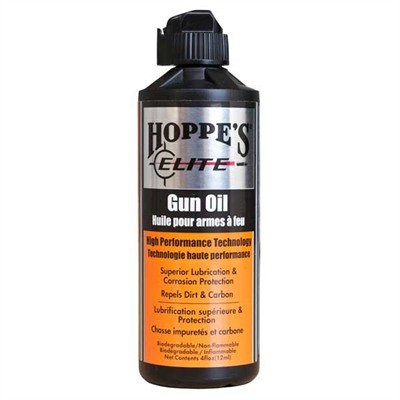 Hoppe's Elite Solvent Gun Oil 4oz HOPP-GO4