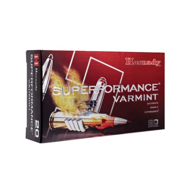 Hornady Ammunition Superformance Varmint 17 HORNET 20Grn V-MAX (25 Pack) (HORN-83005)