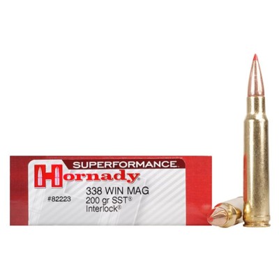 Hornady Ammunition 338 WIN MAG 200Grn SST SPF HORN-82223