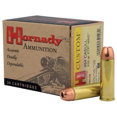 Hornady Ammunition 454 CASULL 240Grn XTP MAG HORN-9148