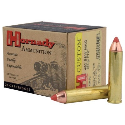 Hornady Ammunition 460 S&W 200Grn FTX HORN-9152