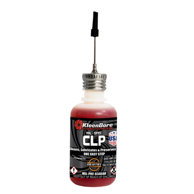 KleenBore BreakFree Mil-Spec CLP Needle Oiler 1oz (KB-MSCLP-1)