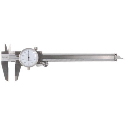 Lyman Stainless Steel Dial Caliper LY7832212