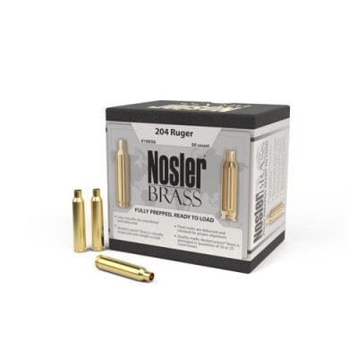 Nosler Custom Rifle Brass 204 RUGER 50 Pack NSL10056