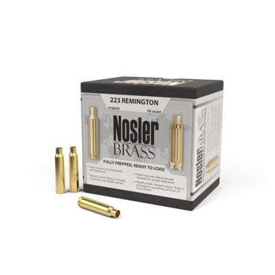 Nosler Custom Rifle Brass 223 REM 50 Pack NSL10070