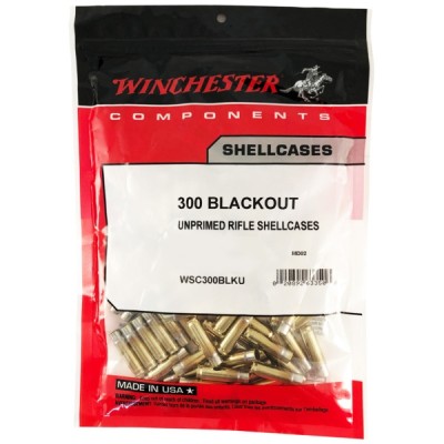 Winchester Brass 300 AAC BLACKOUT (50 Pack) (WINU300BLK)