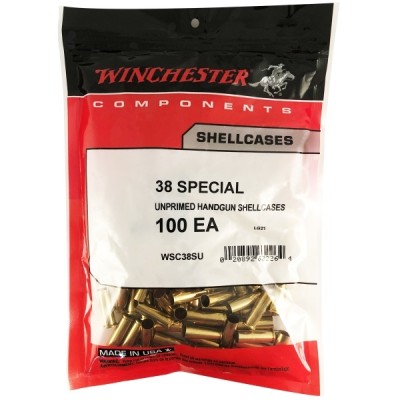 Winchester Brass 38 SPL (100 Pack) (WINU38SPL)