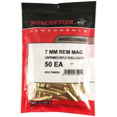 Winchester Brass 7MM REM MAG (50 Pack) (WINU7MM)