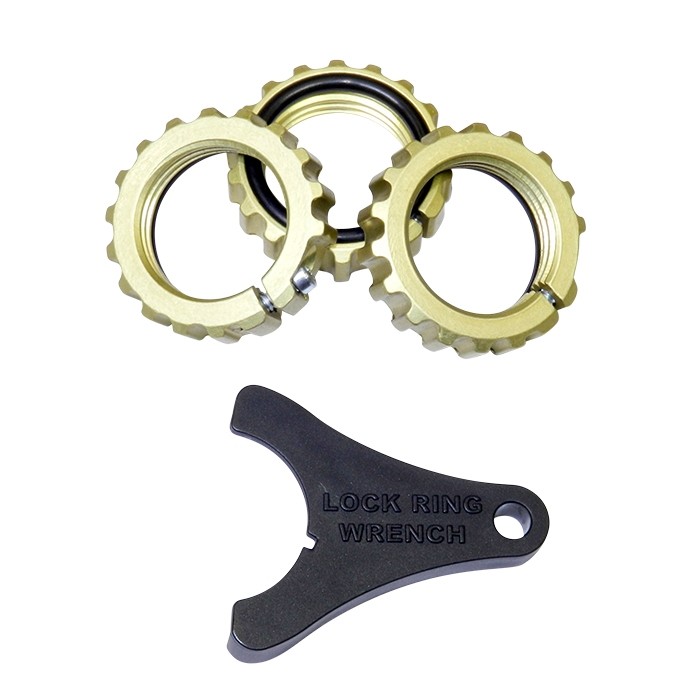 Lee Precision Ultimate Lock Rings 3 Pack 90566 Reloading UK