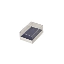 Bisley Pewter Pin PLASTIC BOX PGBP