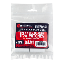 KleenBore 1 3/4" Cleaning Patches 28-35 CAL (75 Pack) (P202)