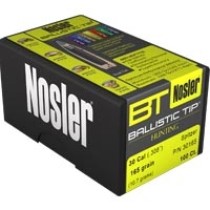 Nosler Ballistic Tip 30 CAL .308 165Grn Spitzer 50 Pack NSL30165