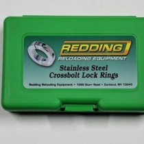 Redding Stainless Steel Crossbolt Die Lock Rings with Case (3 Pack) (SPARE PART) (11073)