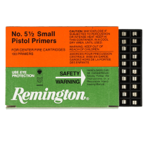 Remington Small Pistol Primers No 5 1/2 (100 PACK) (REM-51/2)