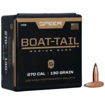 Speer SPBT Bullet 270 CAL (.277) 130Grn (100 Pack) (SP1458)