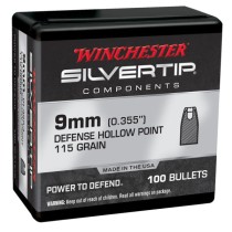 Winchester Bullet 9mm (.355) 115Grn STHP (100 Pack) (WINB9ST115)