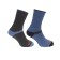 Hoggs Of Fife 1905 Tech-Active Sock (2 Pack) (Size UK 7-10) (CHARCOAL/DENIM) (1905/CD/2)